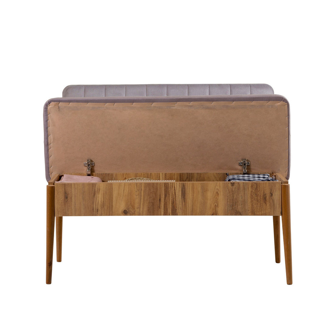 Table à manger extensible et jeu de chaises (5 pièces) Vina Atlantic Soho Grey