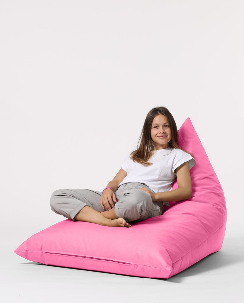 Sac de haricots de jardin Pyramid Big Bed Pouf - Pink