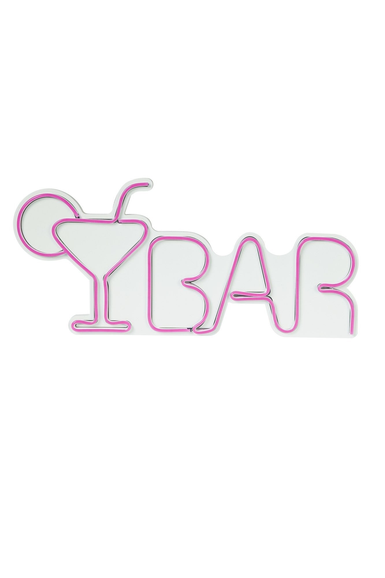 Éclairage LED en plastique décoratif Bar - Pink