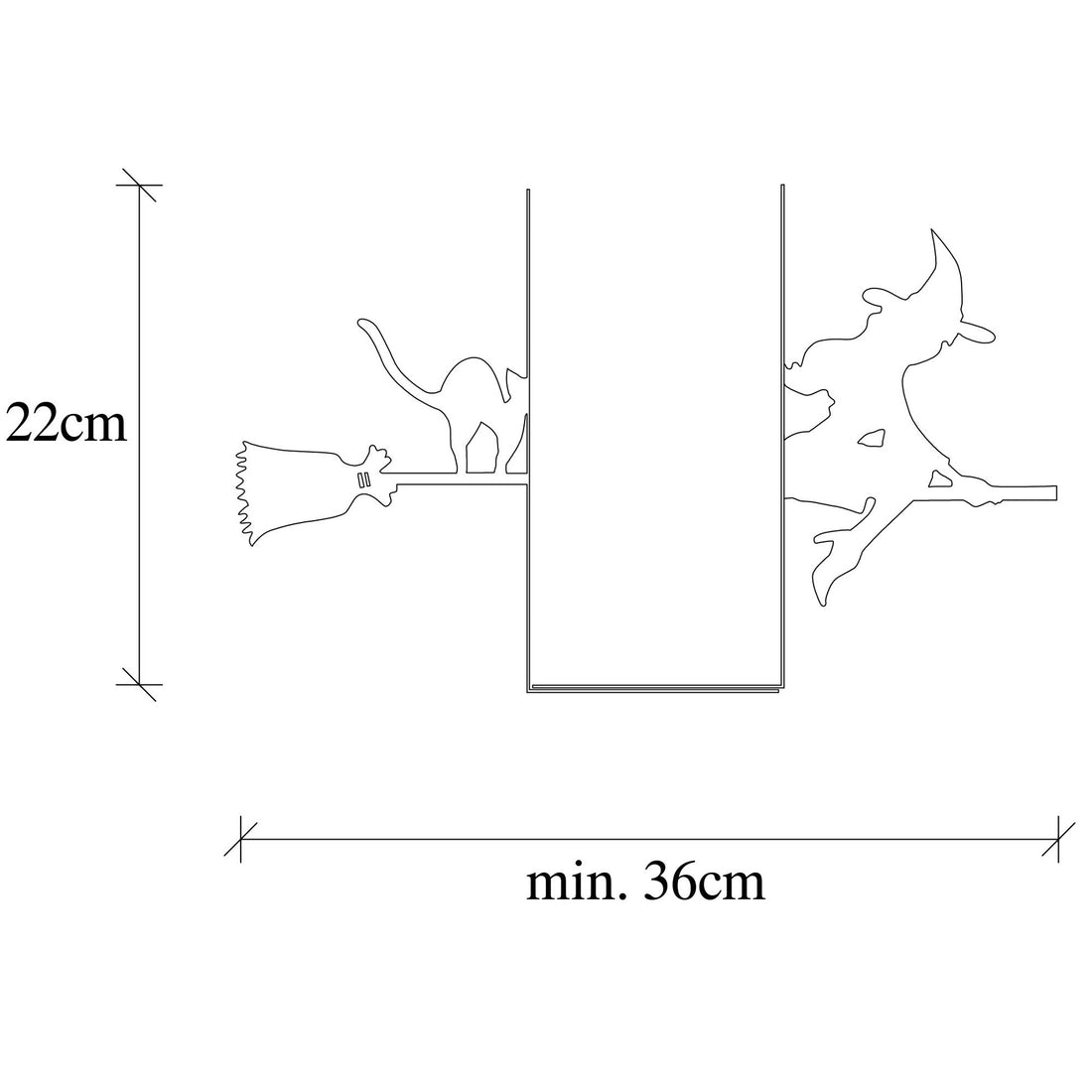 Metal Birder Kitap tutucu 3 - Black