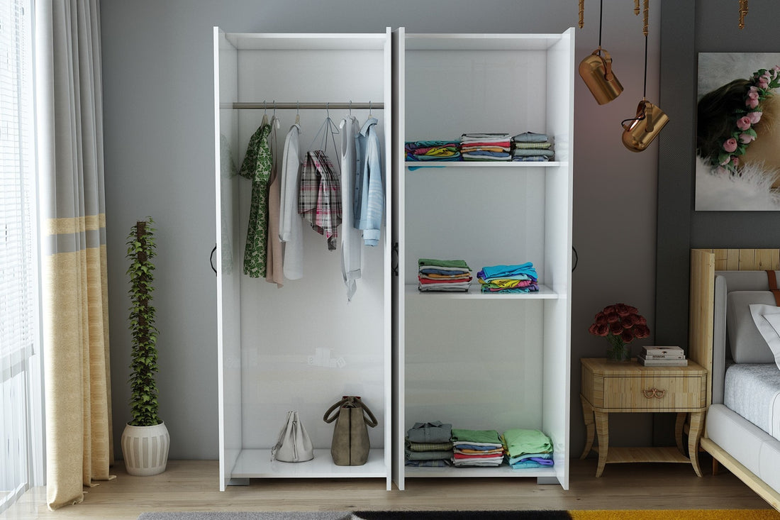 Armoire Feraye 4 Kapakli - White