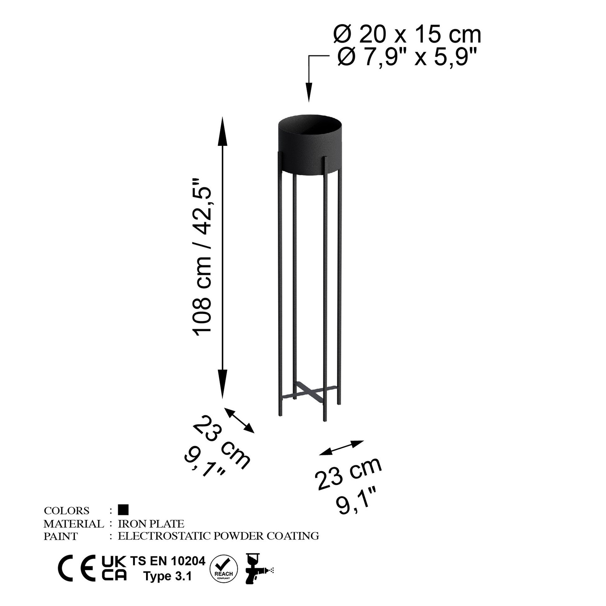 Pot décoratif GED-024