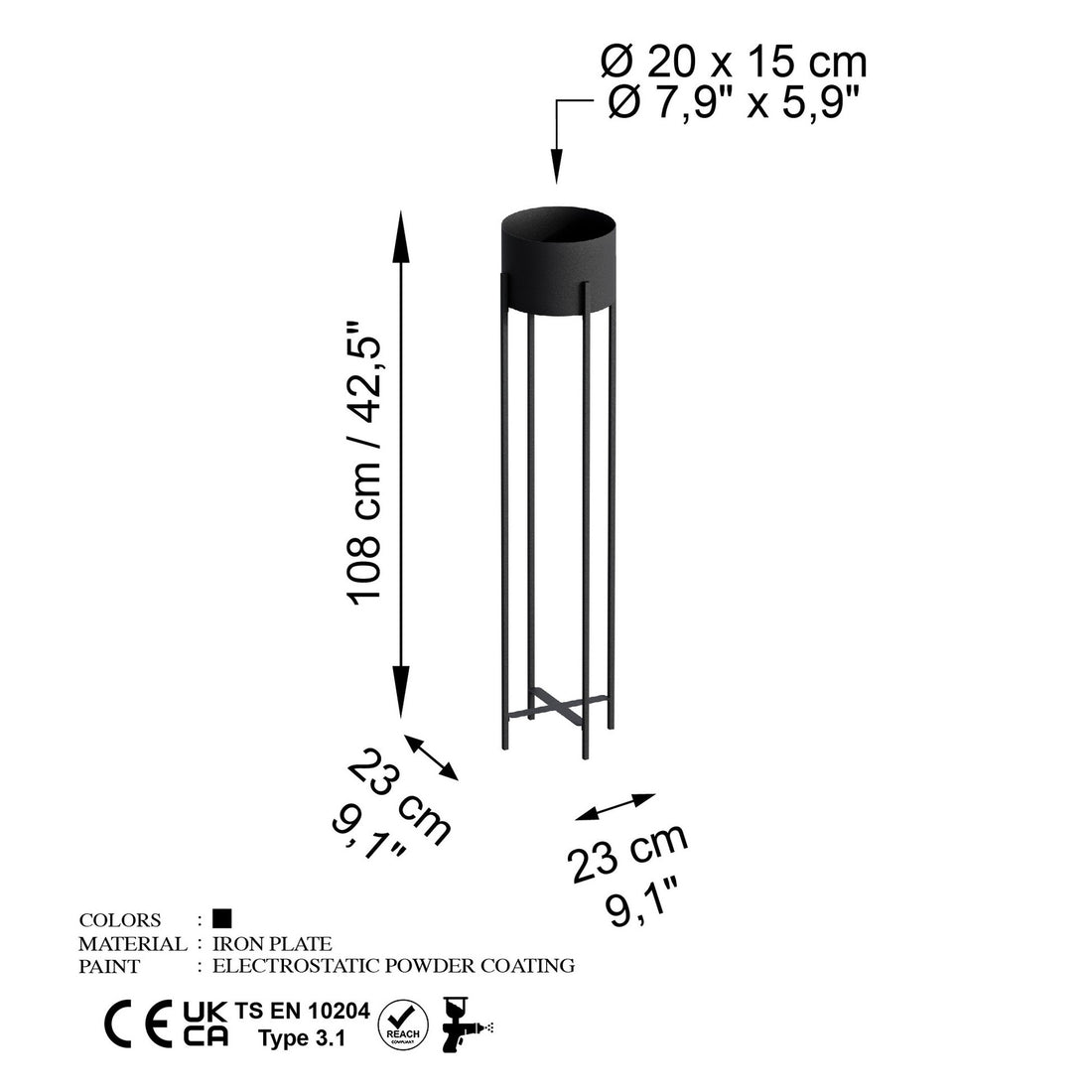 Pot décoratif GED-024