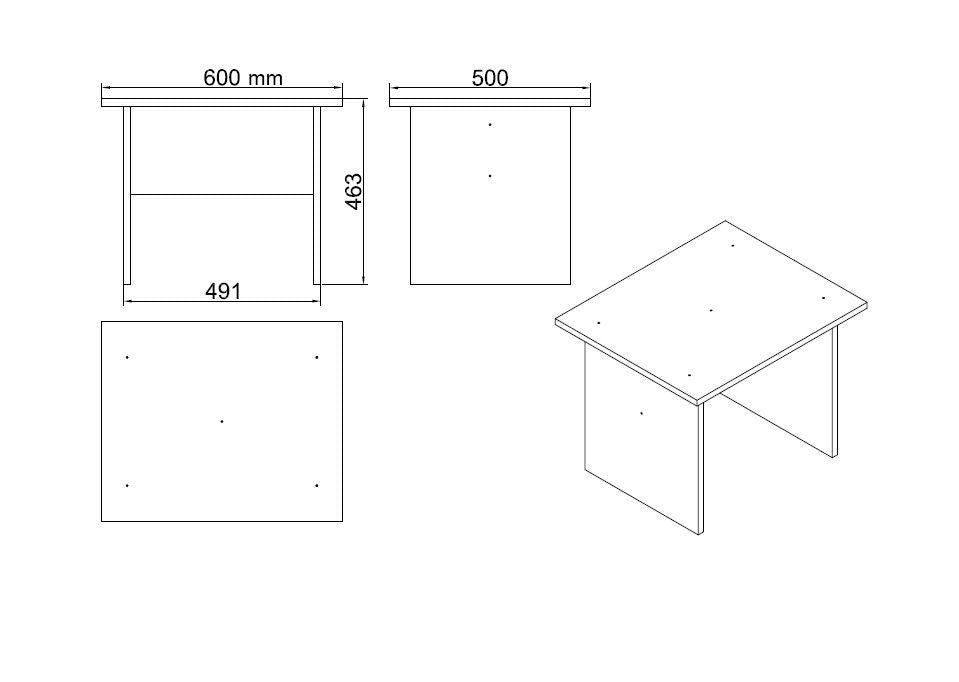 Ensemble de mobilier de bureau Vo15-Ob