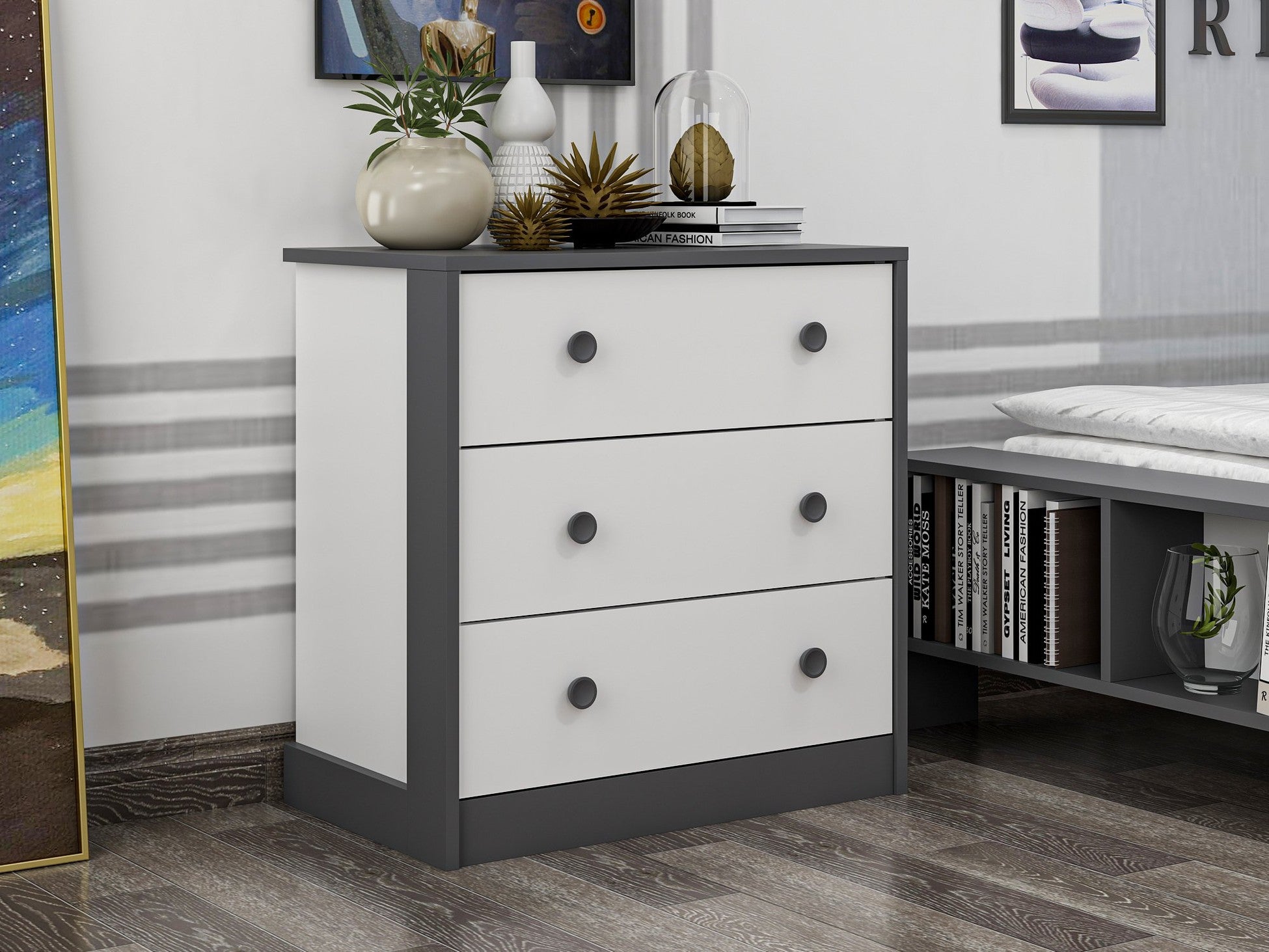 Console Life - White, Anthracite