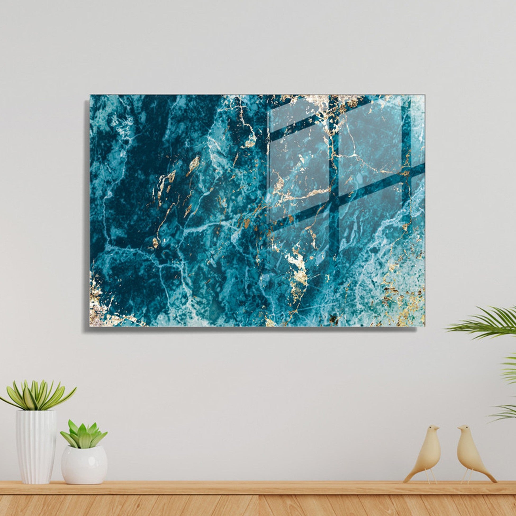 Peinture en verre trempé décoratif UV-009 - 70 x 100