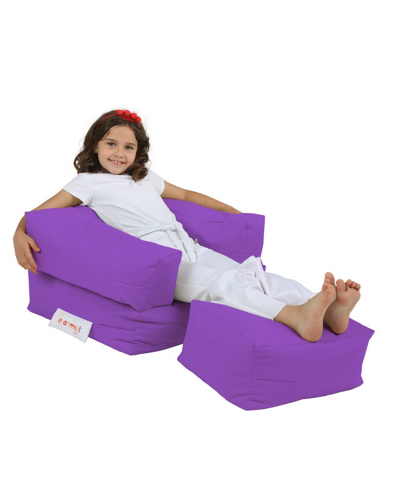 Pouf de jardin Kids Single Seat Pouffe - Purple