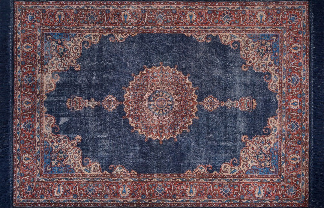 Tapis (230 x 330) Blues Chenille - Dark Blue AL 87