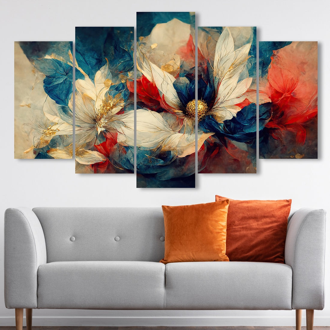 Peinture décorative MDF (5 pièces) 5MDF4598_60100 (100 x 60)