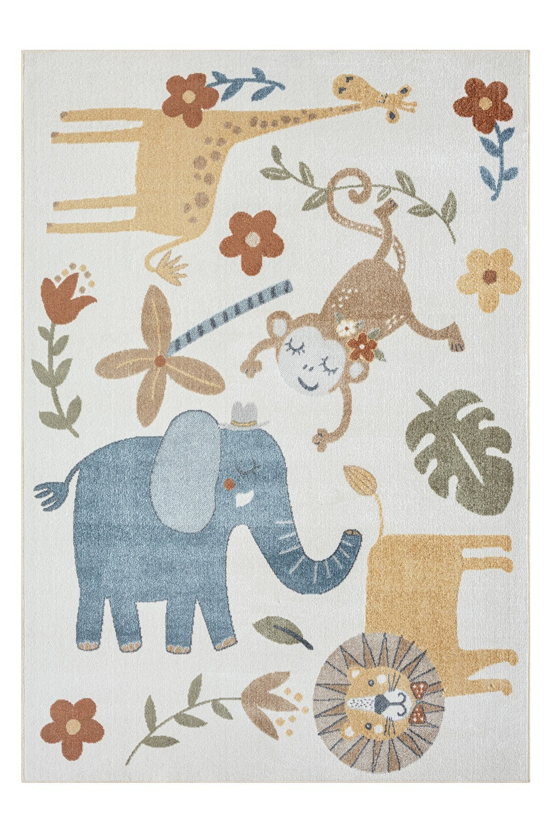 Tapis (80 x 150) Bohem Kids Zoo