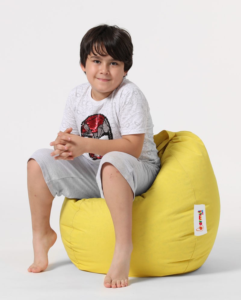 Pouf de jardin Premium Kids - Yellow