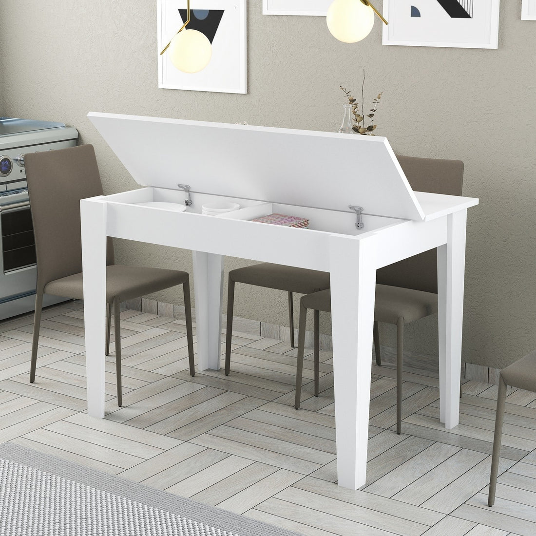 Table de cuisine Kiev 510 - White