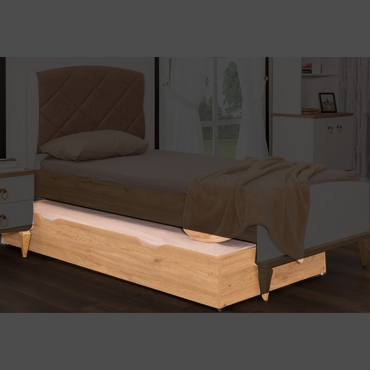 Teori option tiroir de lit 90*190