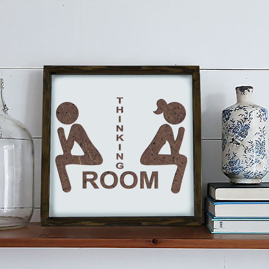 Peinture mdf encadrée décorative KZM030