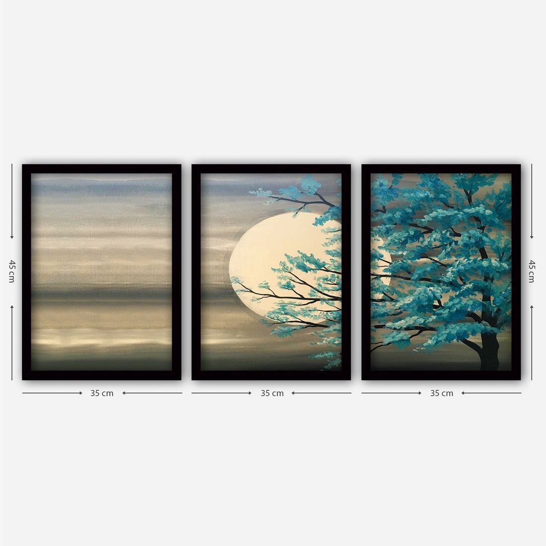 Peinture décorative (3 pièces) 3SC189