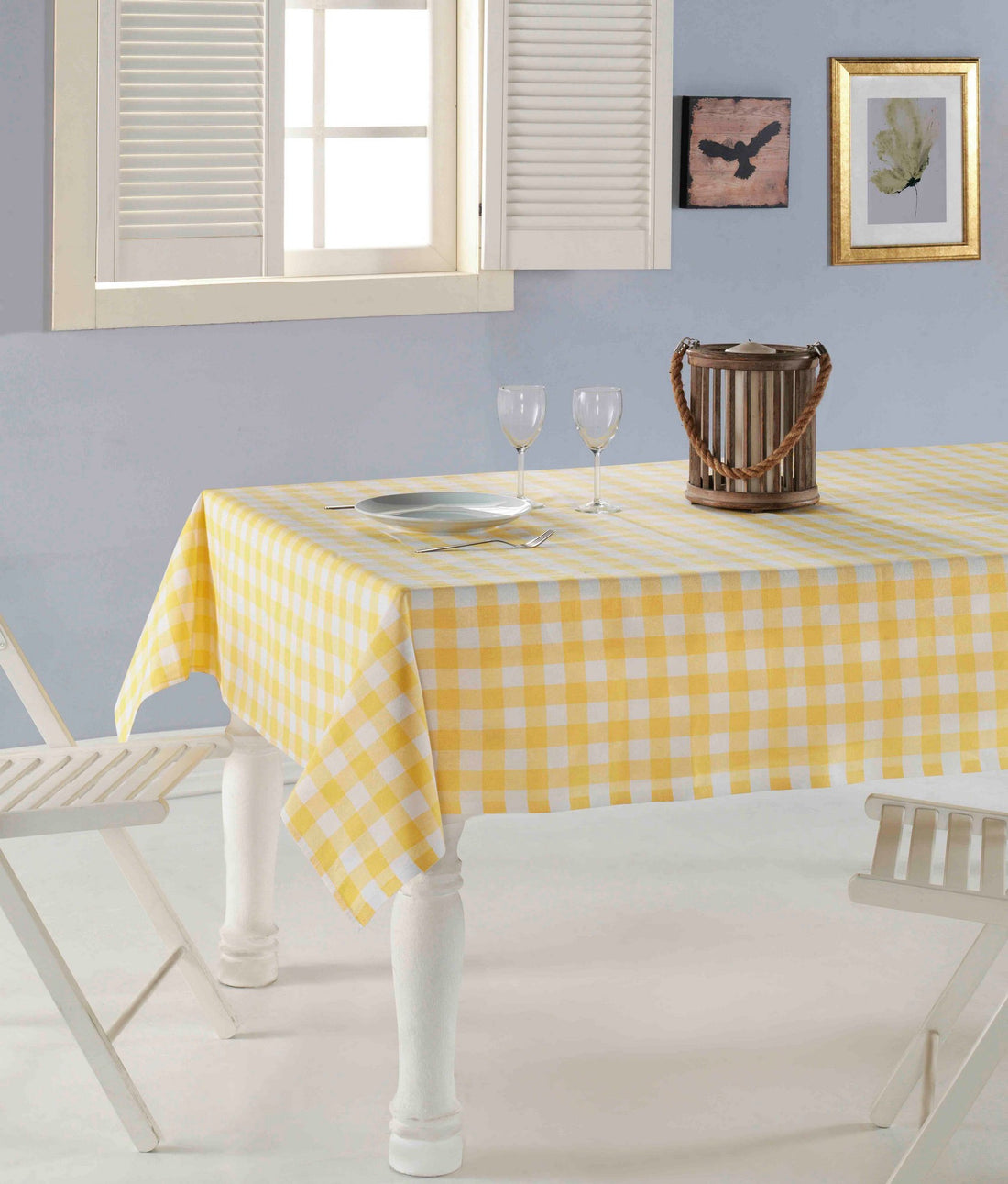 Nappe de table Kareli 160 - Yellow