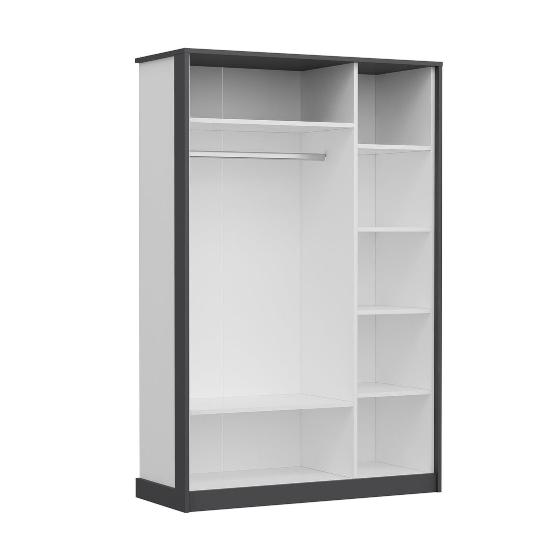 Garde-robe Life - White, Anthracite