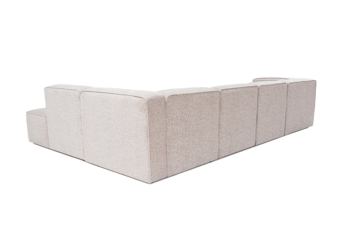 Canapé d'angle More B (M5-M1-M1-M2-M3) - Mocha