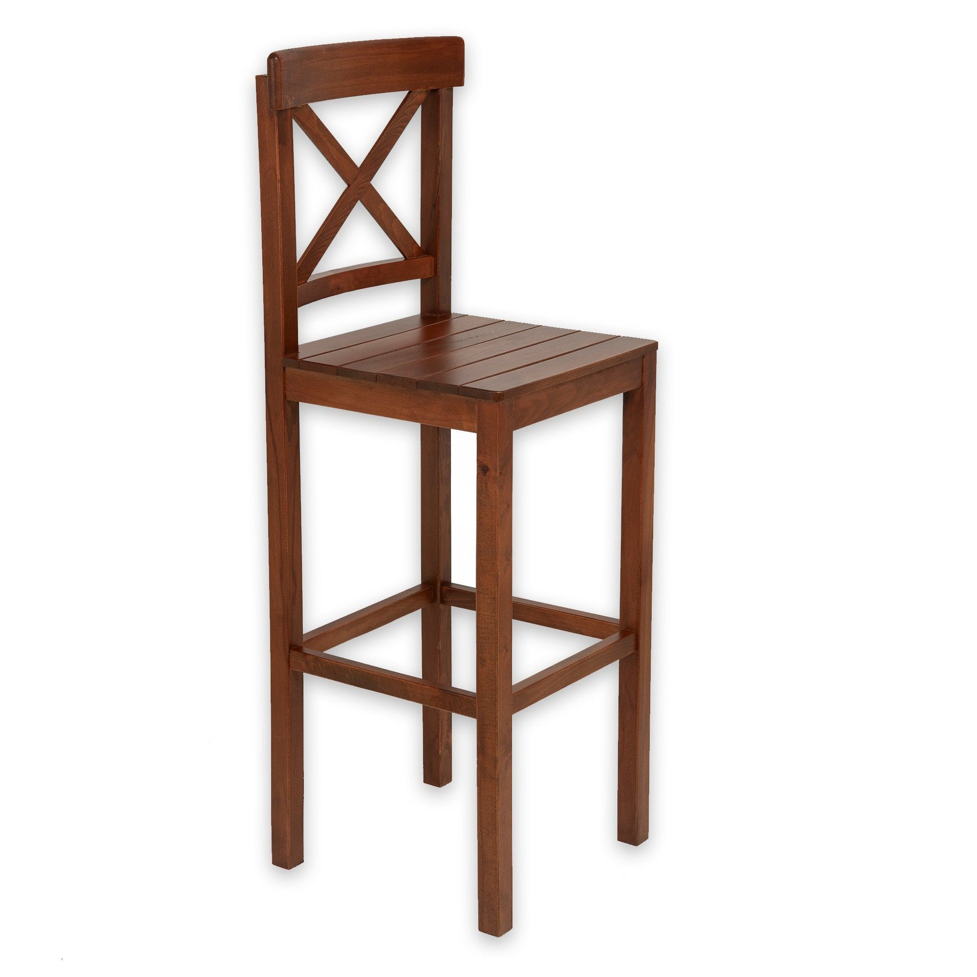 Tabouret Beta - Walnut