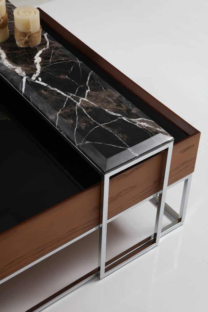 Crown table basse (noyer)