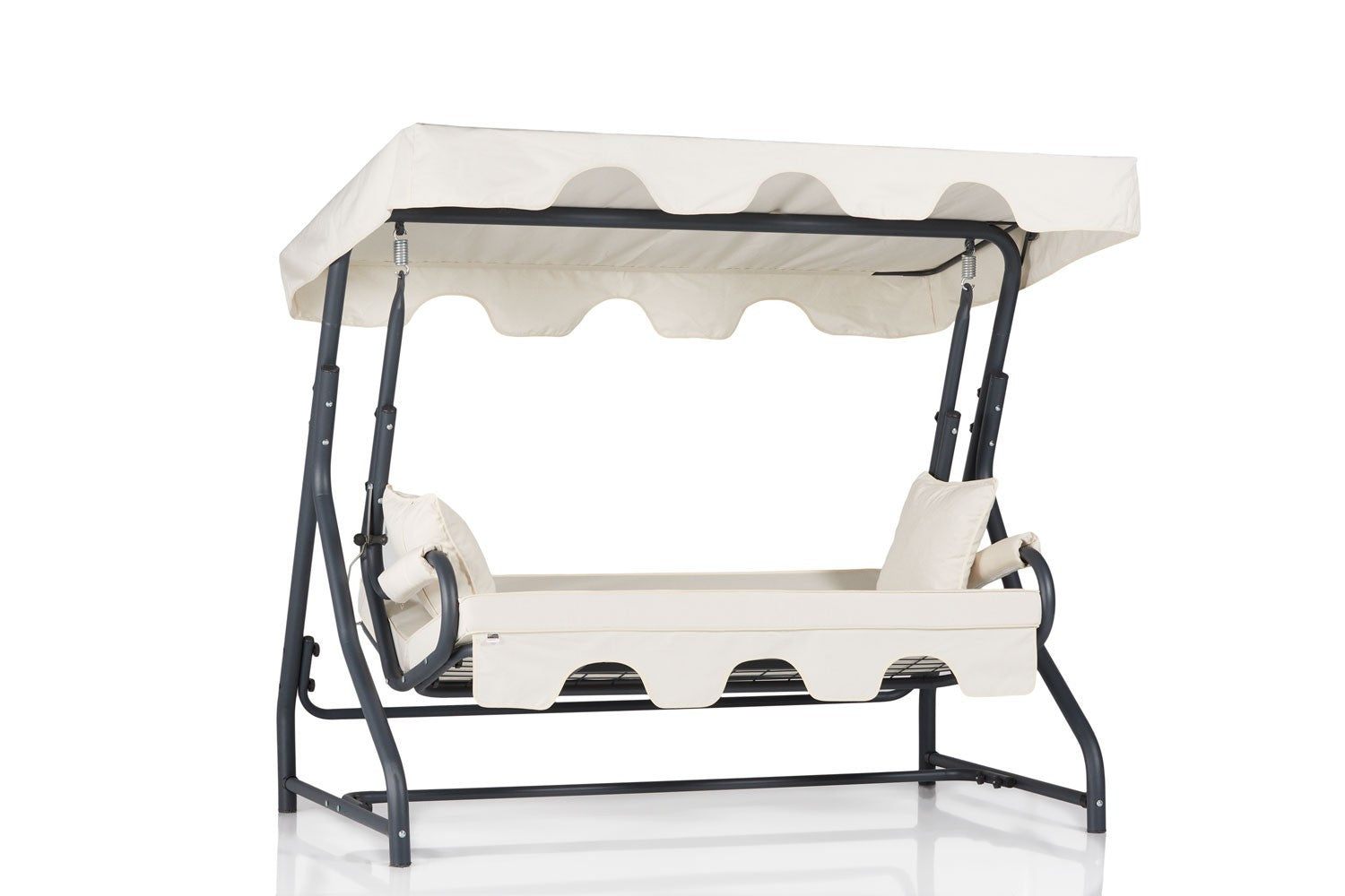 Chaise swing triple jardin Olea 9 - Multicolor