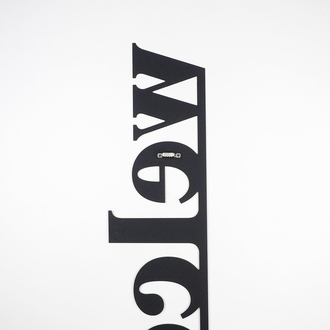 Accessoire mural en métal décoratif Welcome - APT490MS