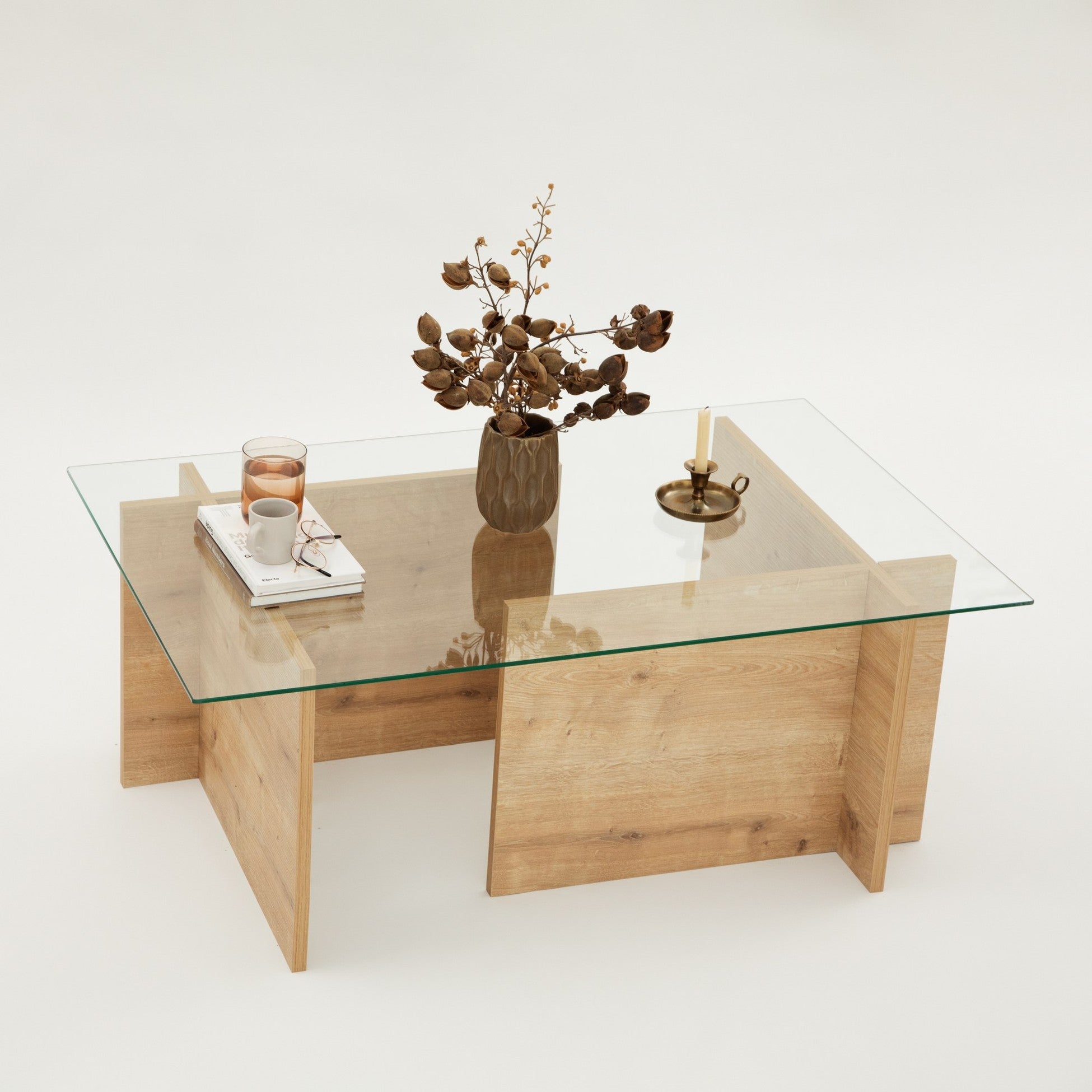 Table basse Escape - Sapphire Oak