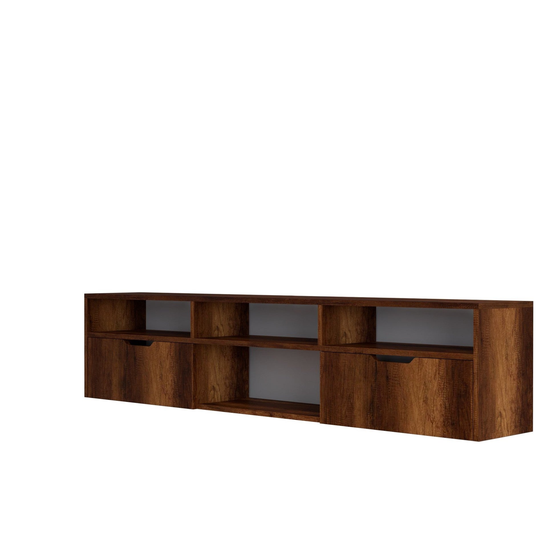 Unité de télévision Denoya 2 TV Unit - Baroque Walnut