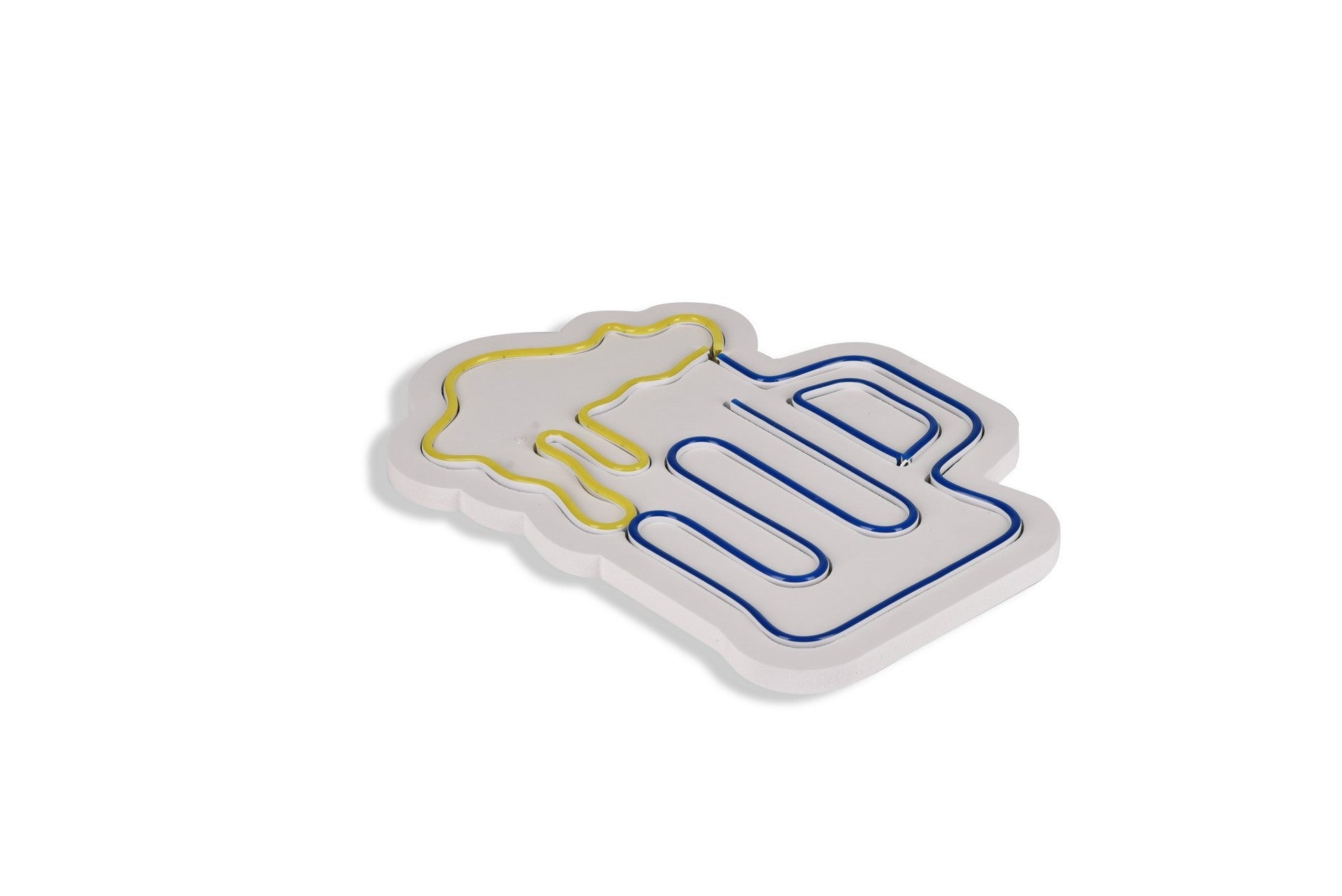 Éclairage LED en plastique décoratif Beer Glass - Blue
Yellow