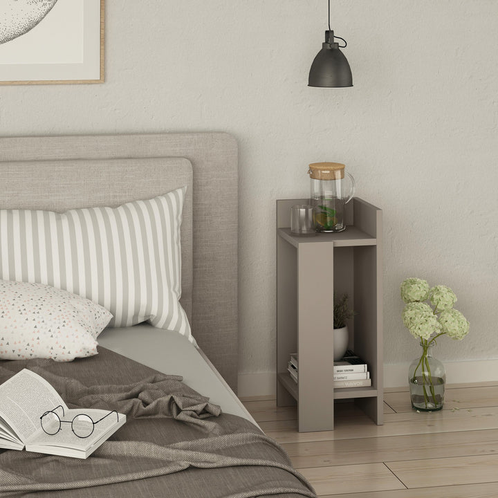 La table de nuit Elos Right - Light Mocha