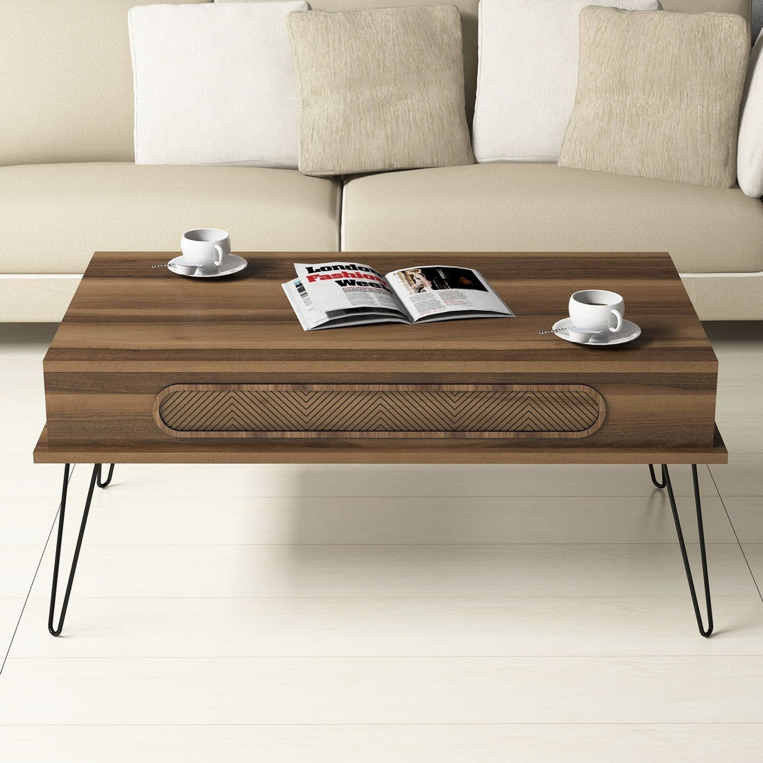 Table basse Ekol - Walnut