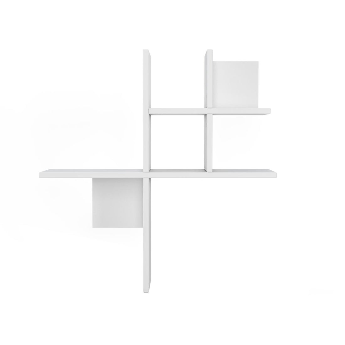 Balance Etagère murale en bois blanc