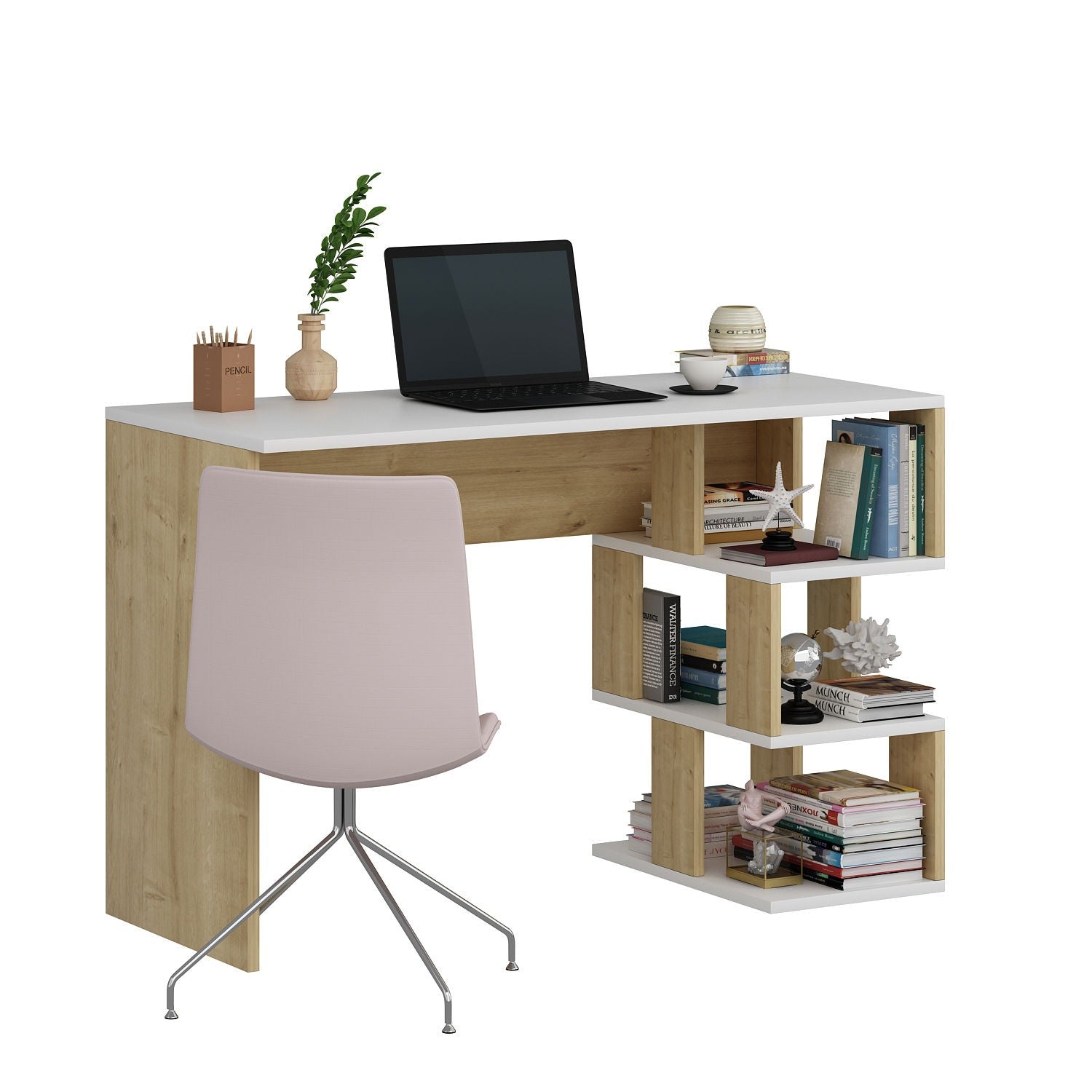 Bureau d'étude Dardanos - White, Sapphire Oak