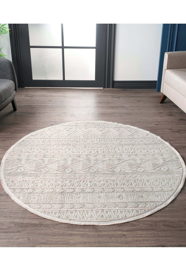 Tapis (100 x 100) Leo 2970 Y - Beige