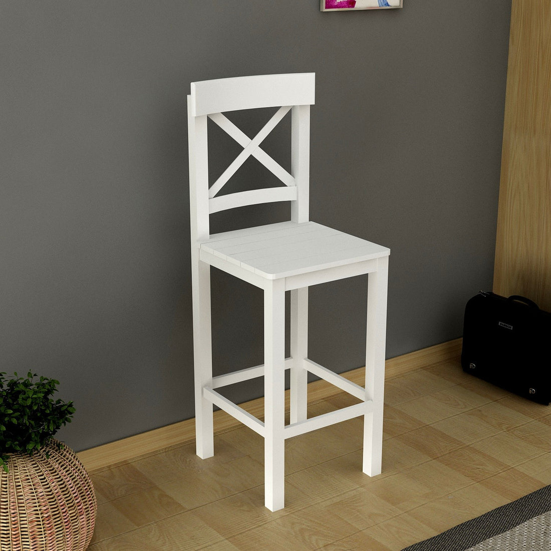 Tabouret Beta - White