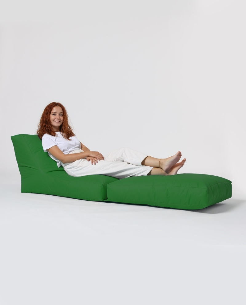 Pouf de jardin Siesta Sofa Bed Pouf - Green