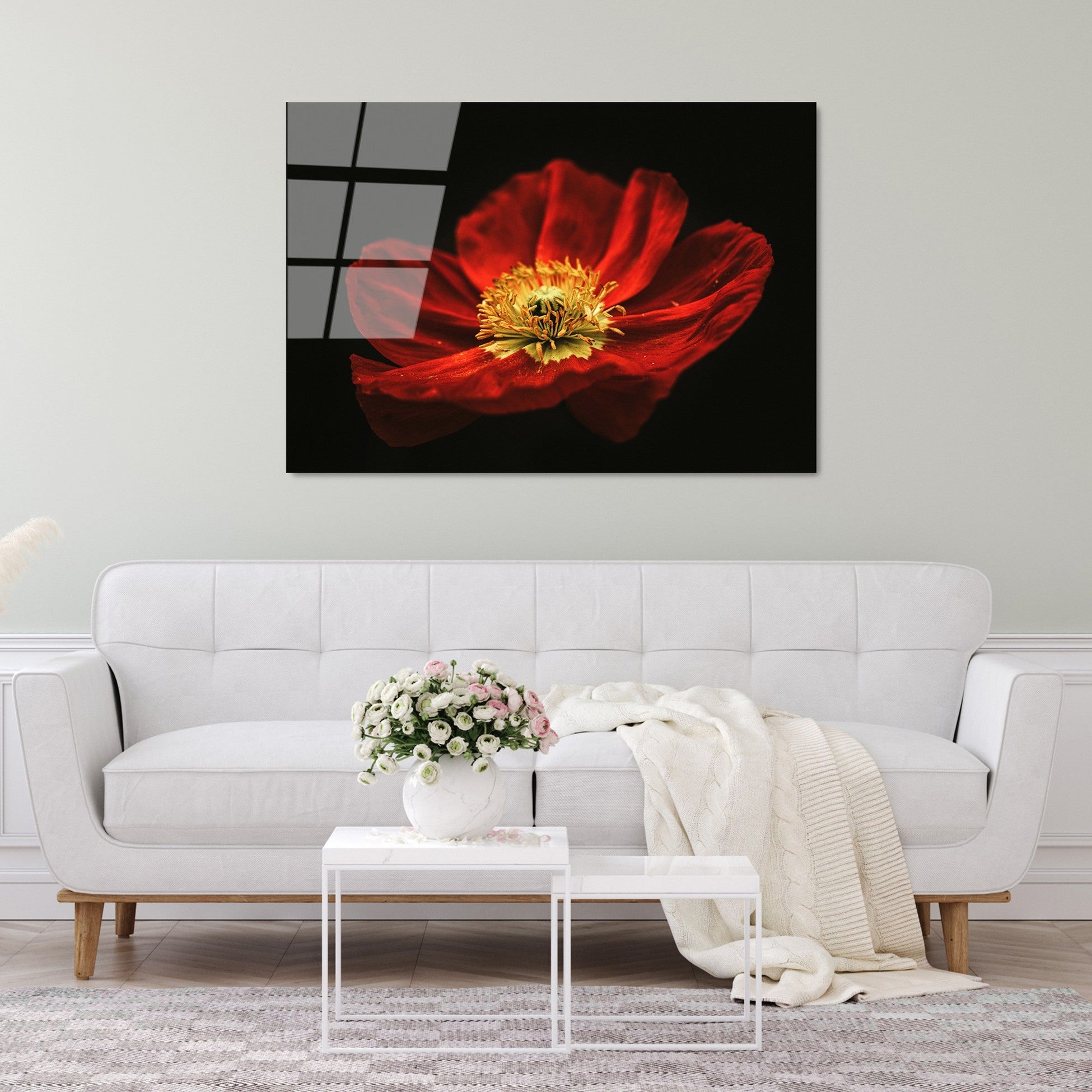 Peinture en verre trempé décoratif UV-204 70 x 100