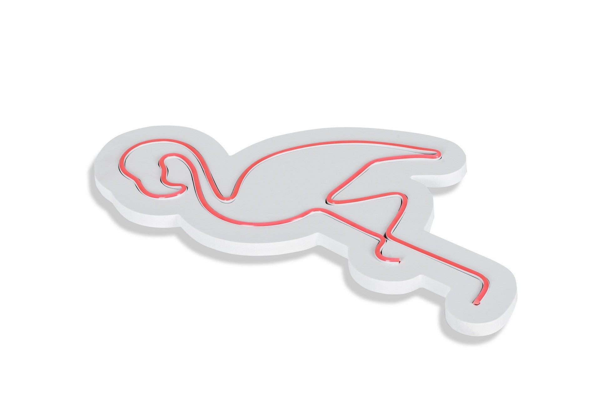 Éclairage LED en plastique décoratif Flamingo - Pink