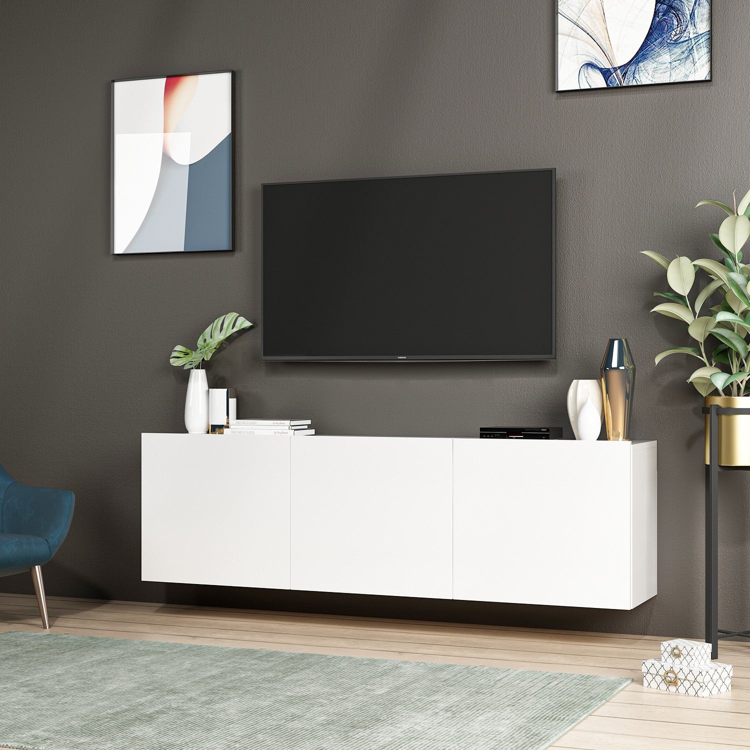 Meuble TV White