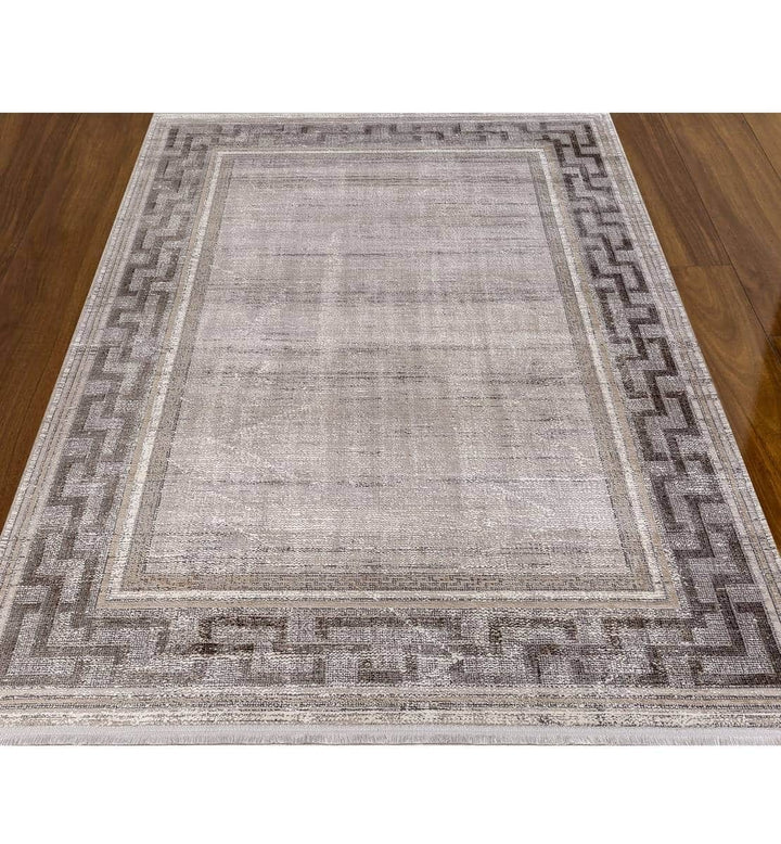 Beige 34043 Tapis Bambou