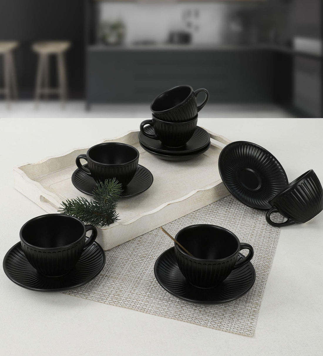 Tea Cup Set (12 Pieces) TC057012F956A000000MATT300