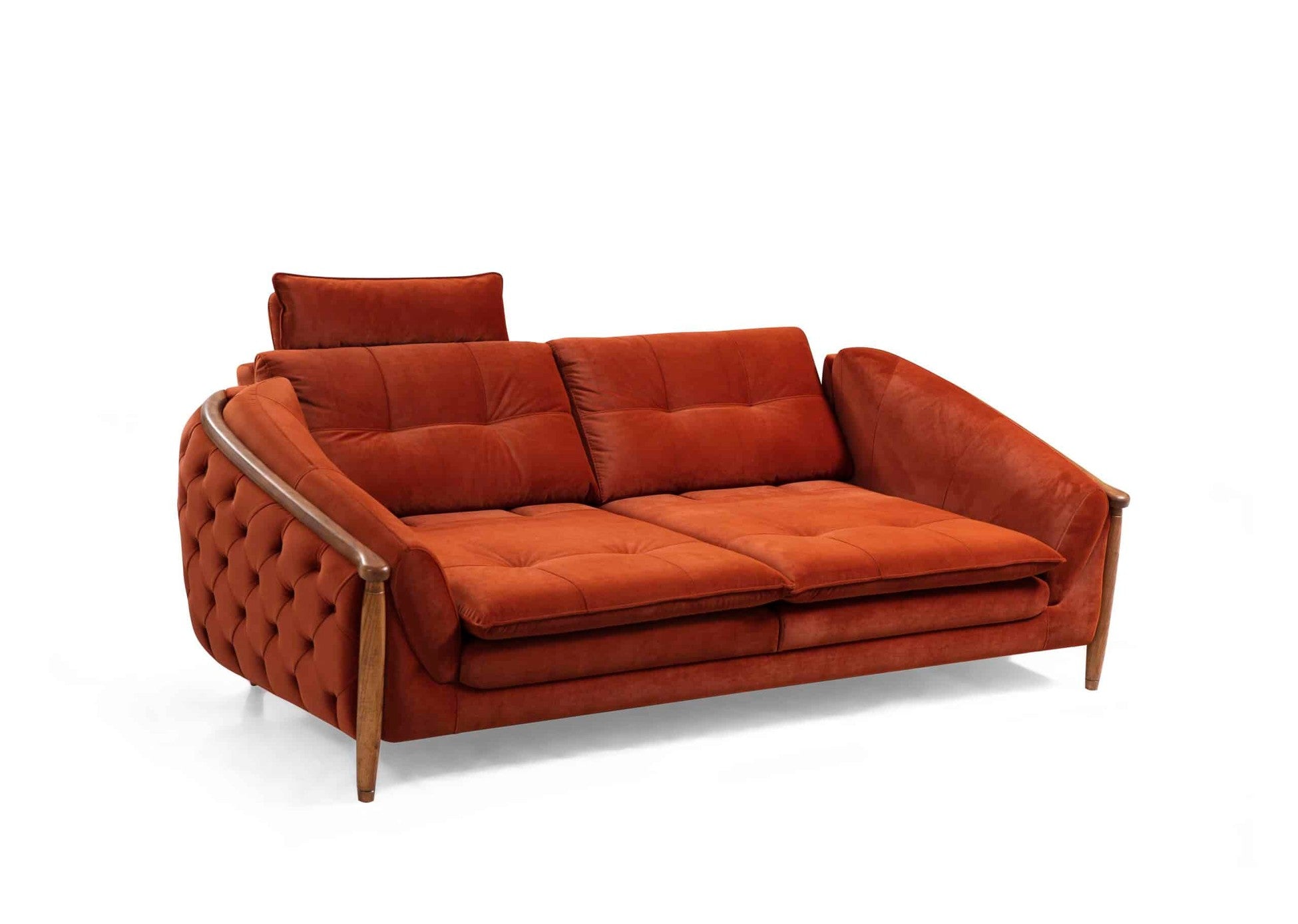 Trio Canapé 3 places rouge