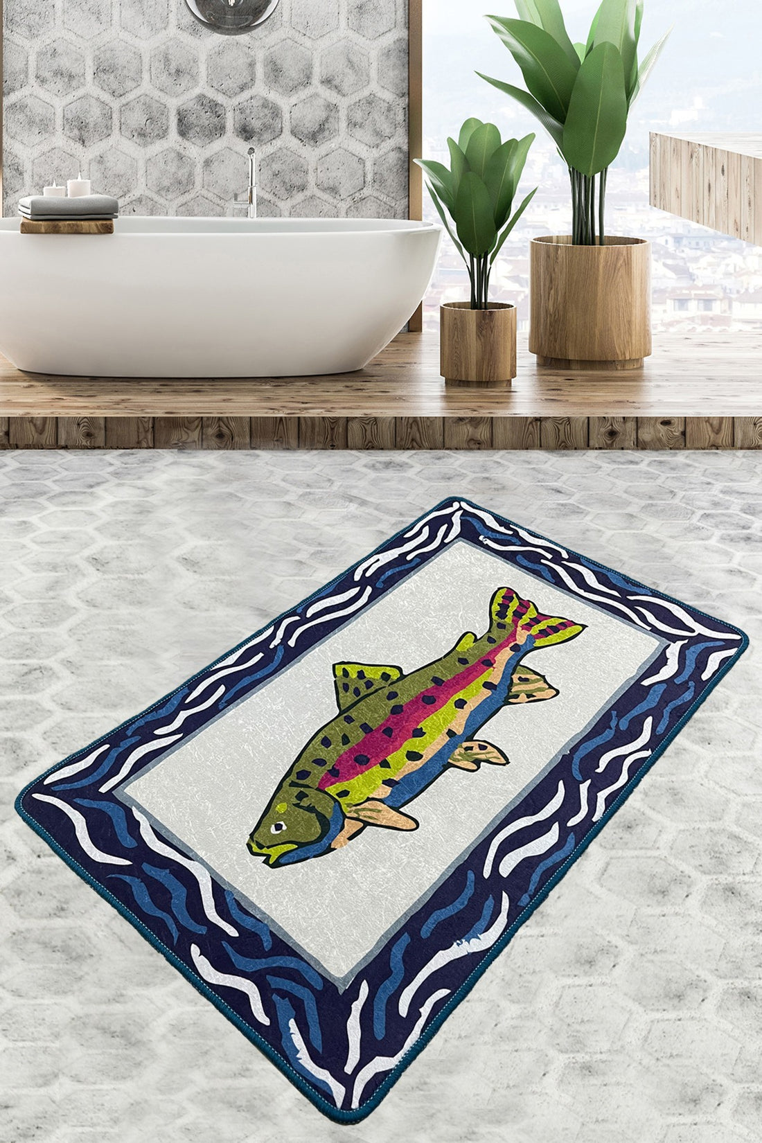 Tapis de bain Pescado