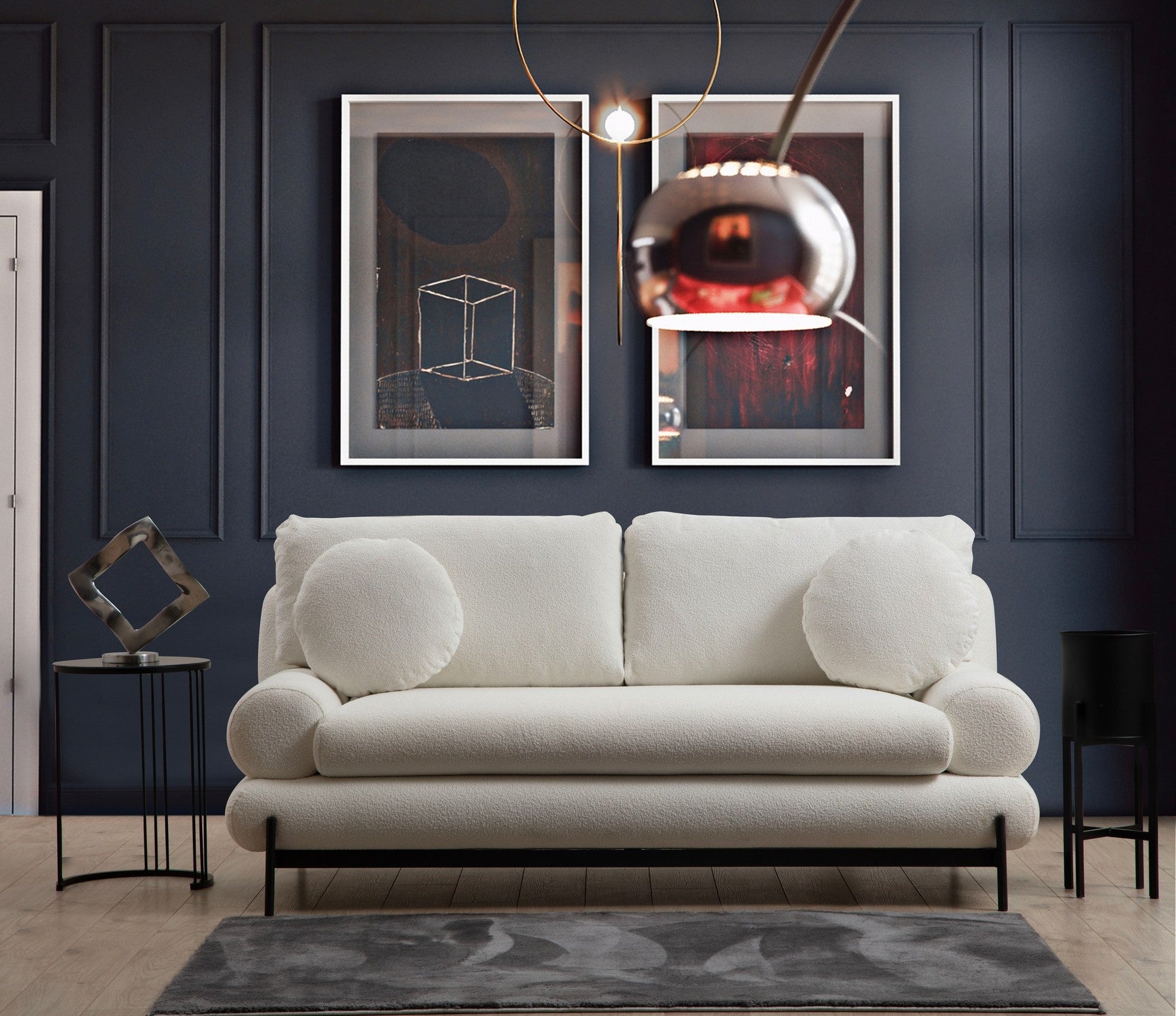 Canapé 2 places Livorno - White