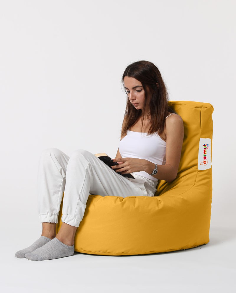 Pouf de jardin Lina - Yellow