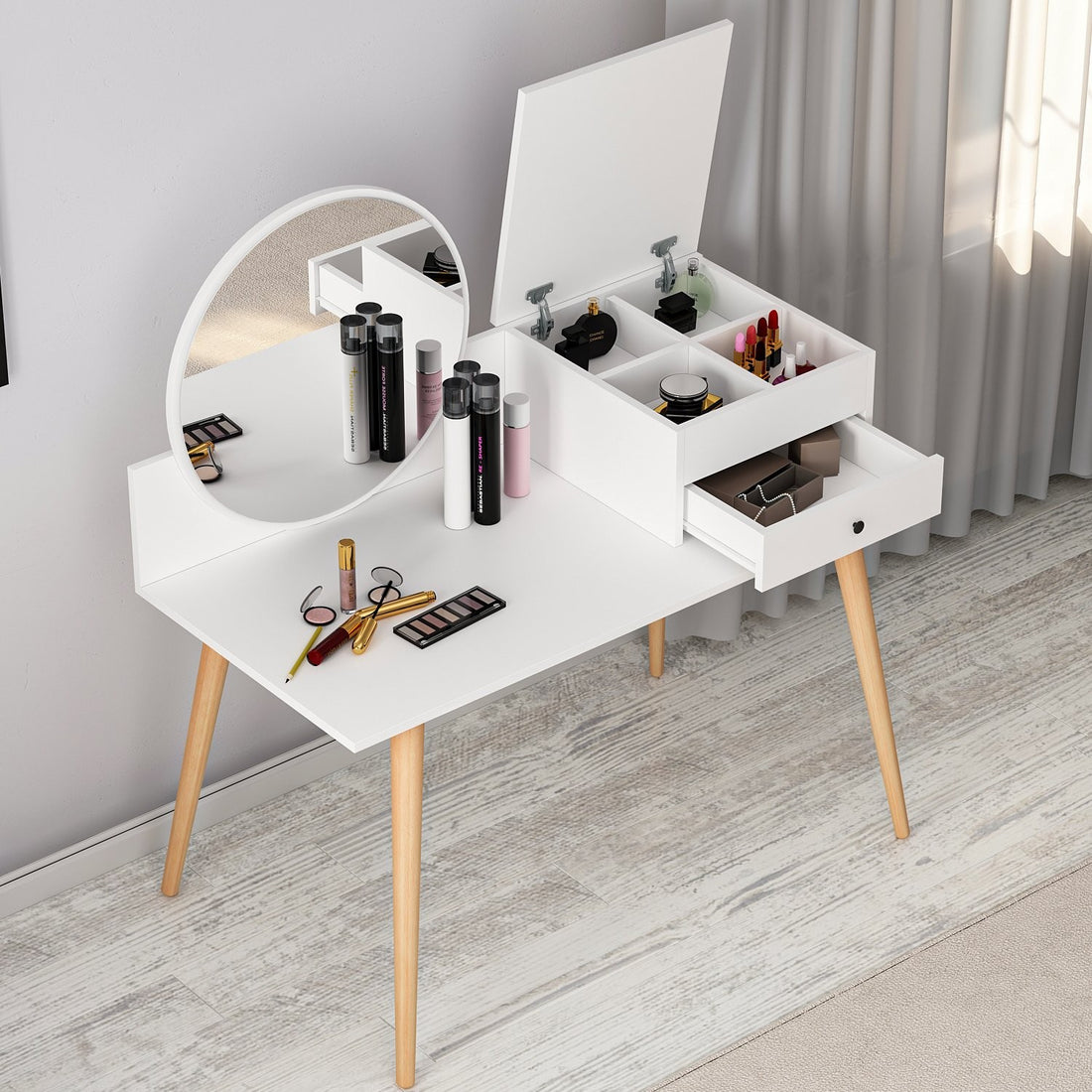 Table de maquillage Angel - White