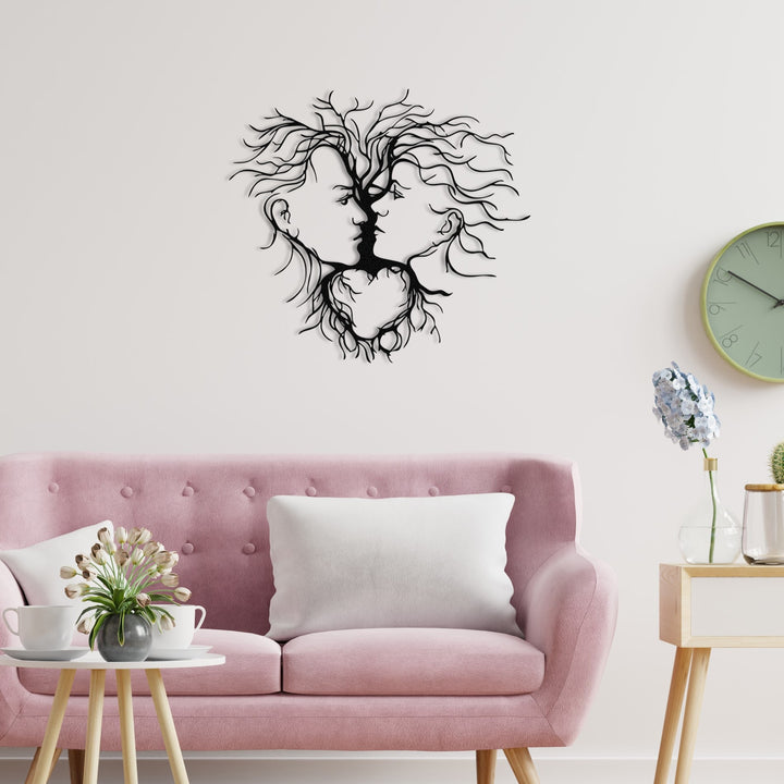 Accessoire mural en métal décoratif Entrika