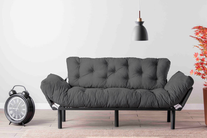 Canapé-lit 3 places Nitta Triple - Grey