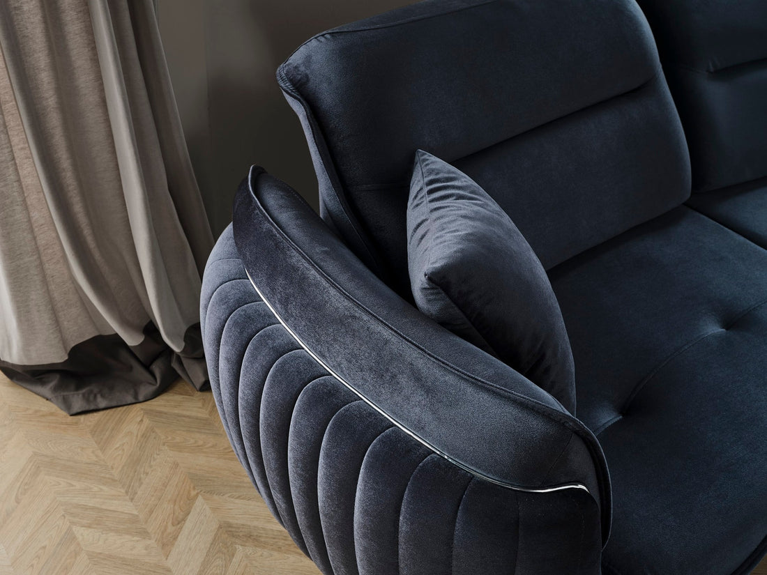 Platin Canapé 3 Places Anthracite