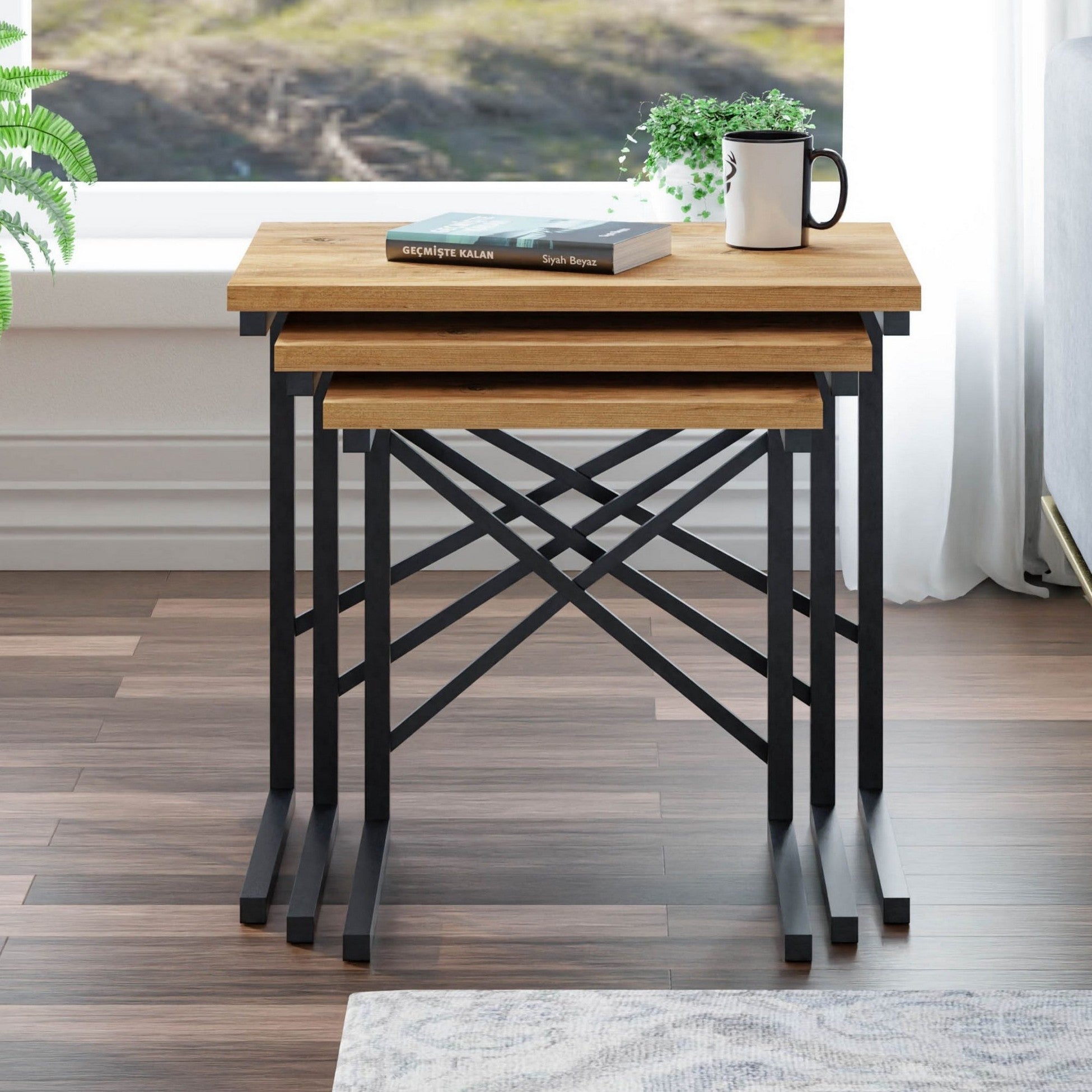 Table gigogne (3 pièces) Zg1-657-3653S